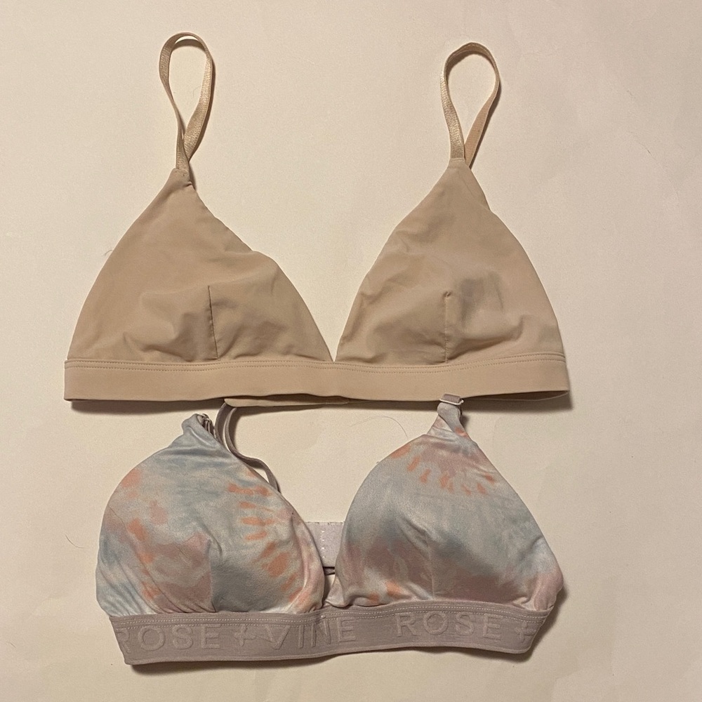 Women's Intimates Set - Beige and Multicolor